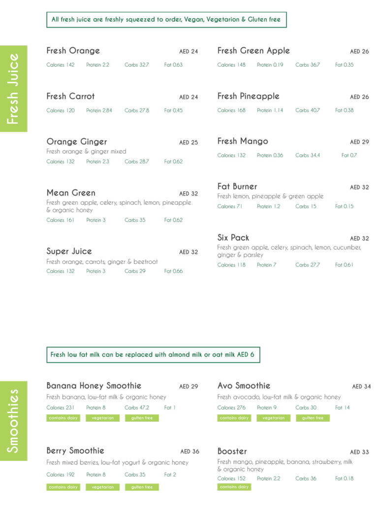 Menus Krave Restaurant